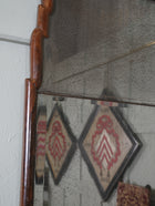 A Queen Anne Mahogany Pier Mirror