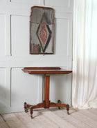 A Queen Anne Mahogany Pier Mirror