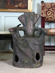 A 19th Century Faux Bois Grotto Chair