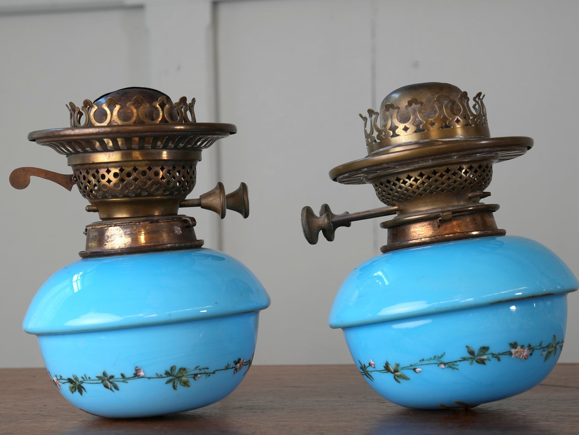 A Pair of Gas Lamps