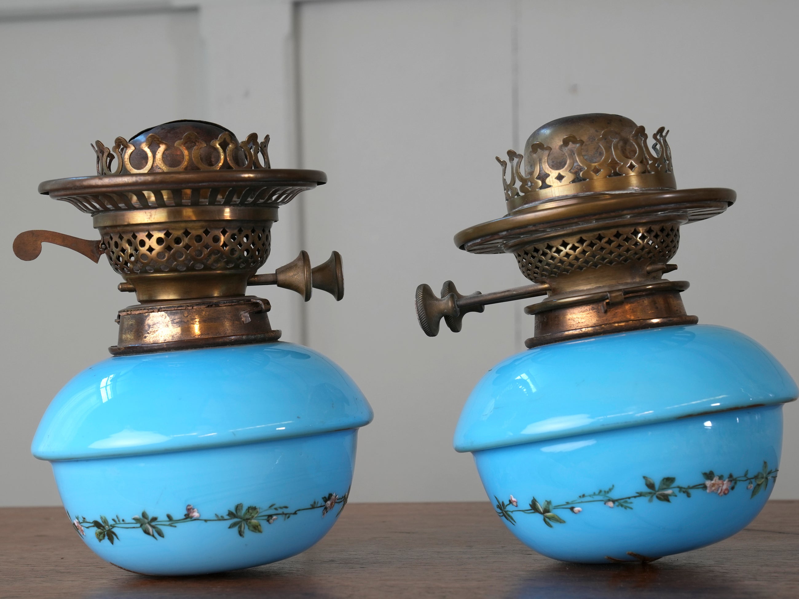A Pair of Gas Lamps