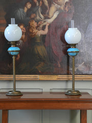 A Pair of Gas Lamps
