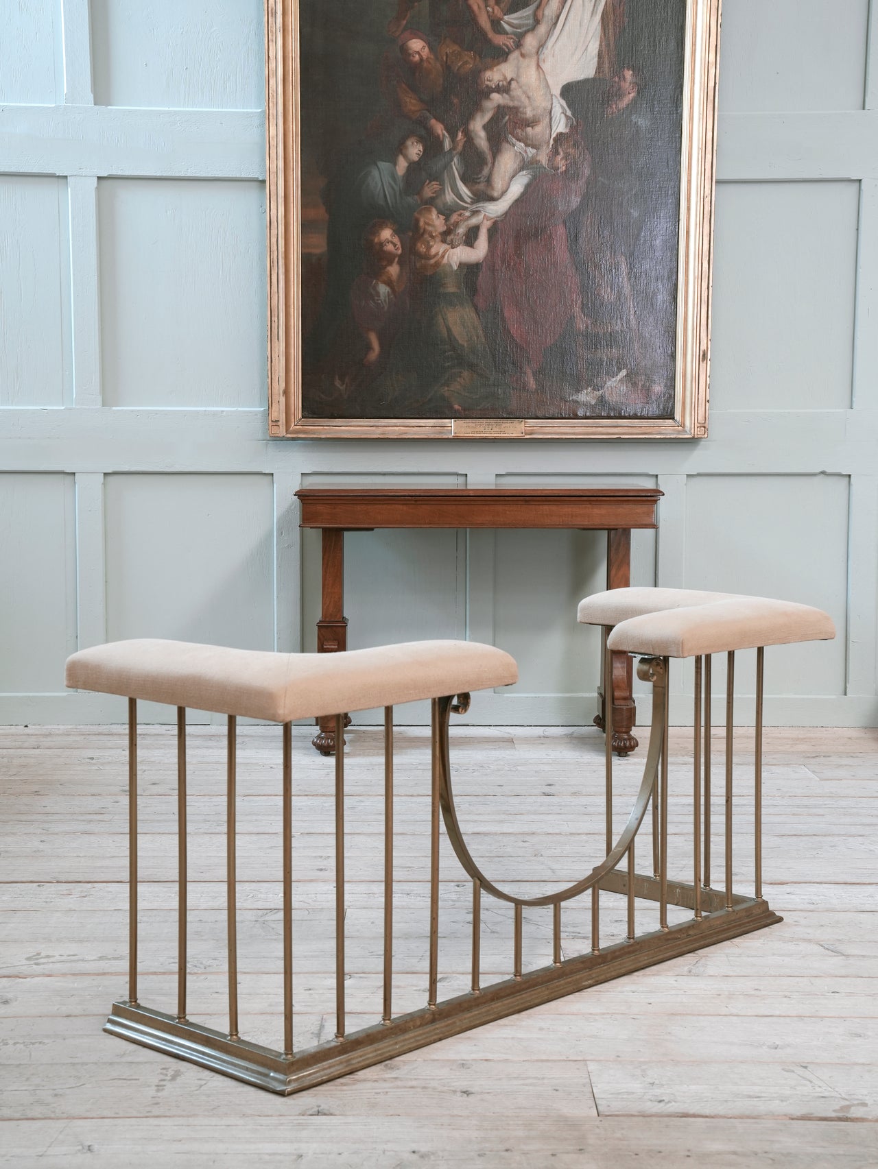 An Edwardian Club Fender