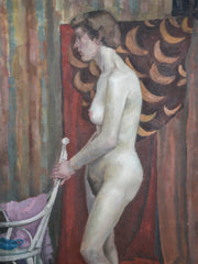 A Female Nude Oil on Canvas