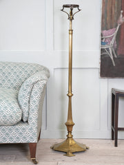 A Brass Floor Lamp by Faraday