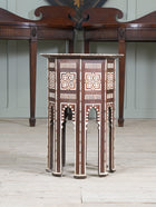 A Moorish Mother of Pearl Inlaid Occasional Table