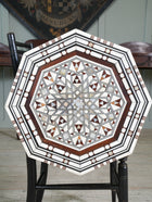 A Moorish Mother of Pearl Inlaid Occasional Table