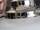 The Capel Mawr Opaline Glass Pendant in Nickel