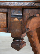 A Gothic Revival Desk in the manner of Charles Bevan