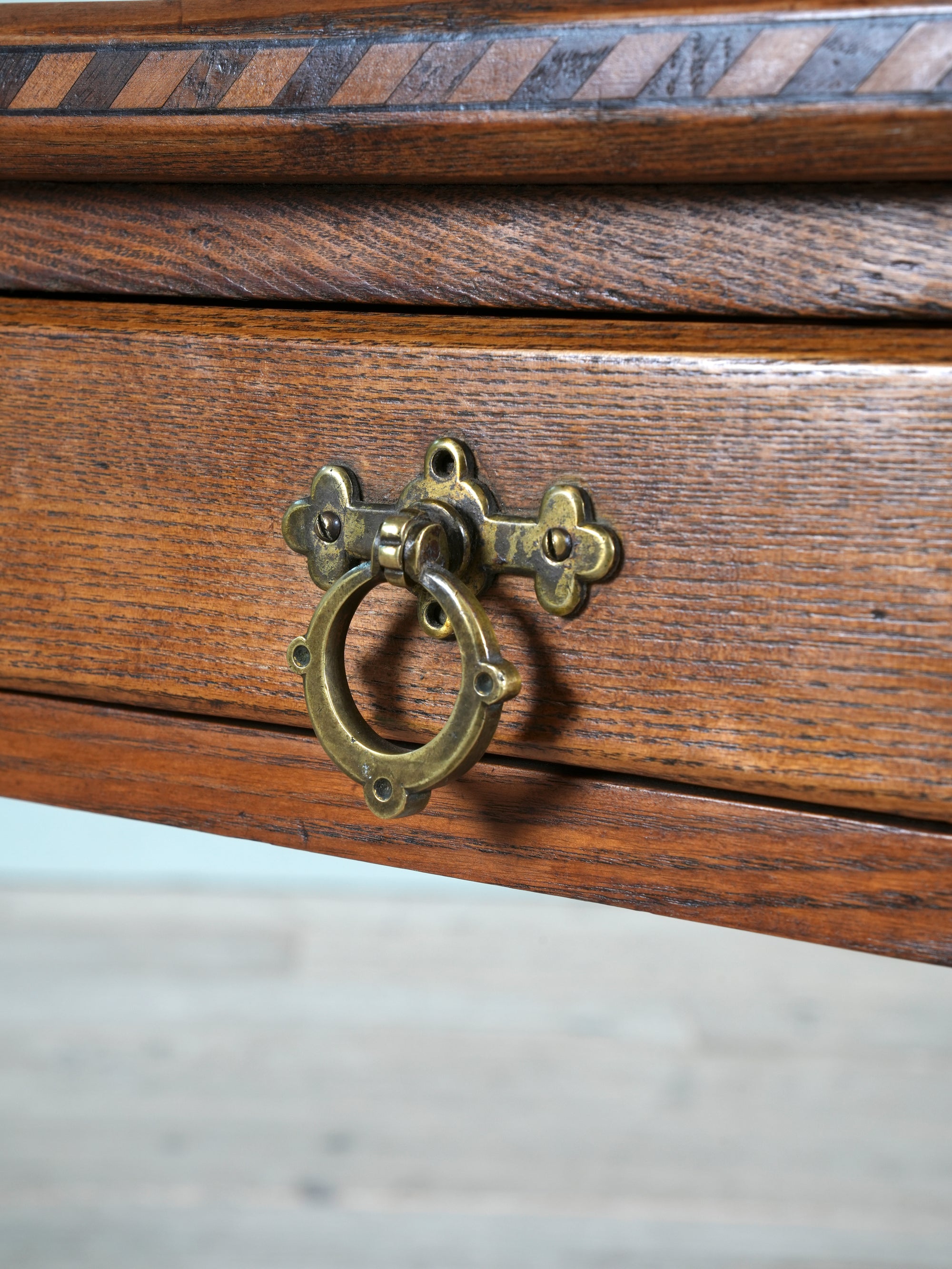 A Gothic Revival Desk in the manner of Charles Bevan