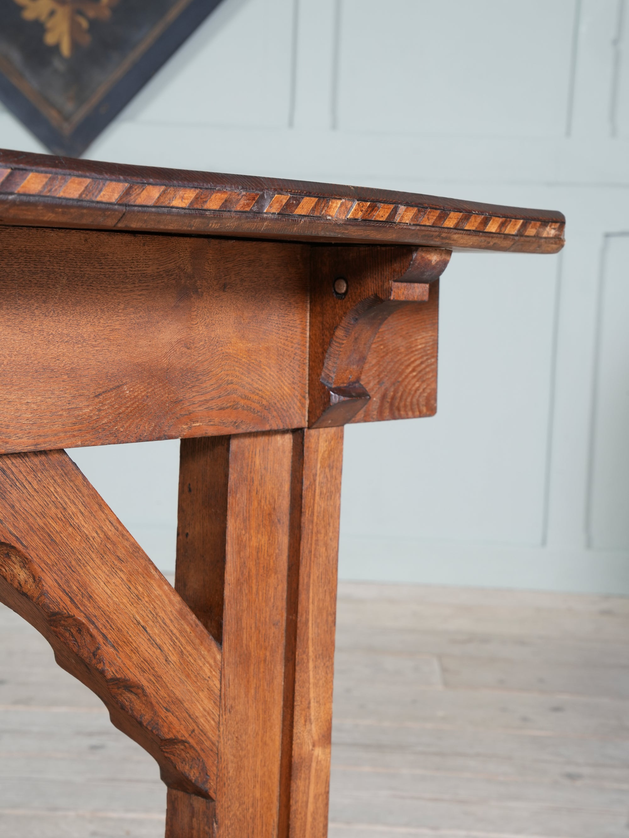 A Gothic Revival Desk in the manner of Charles Bevan