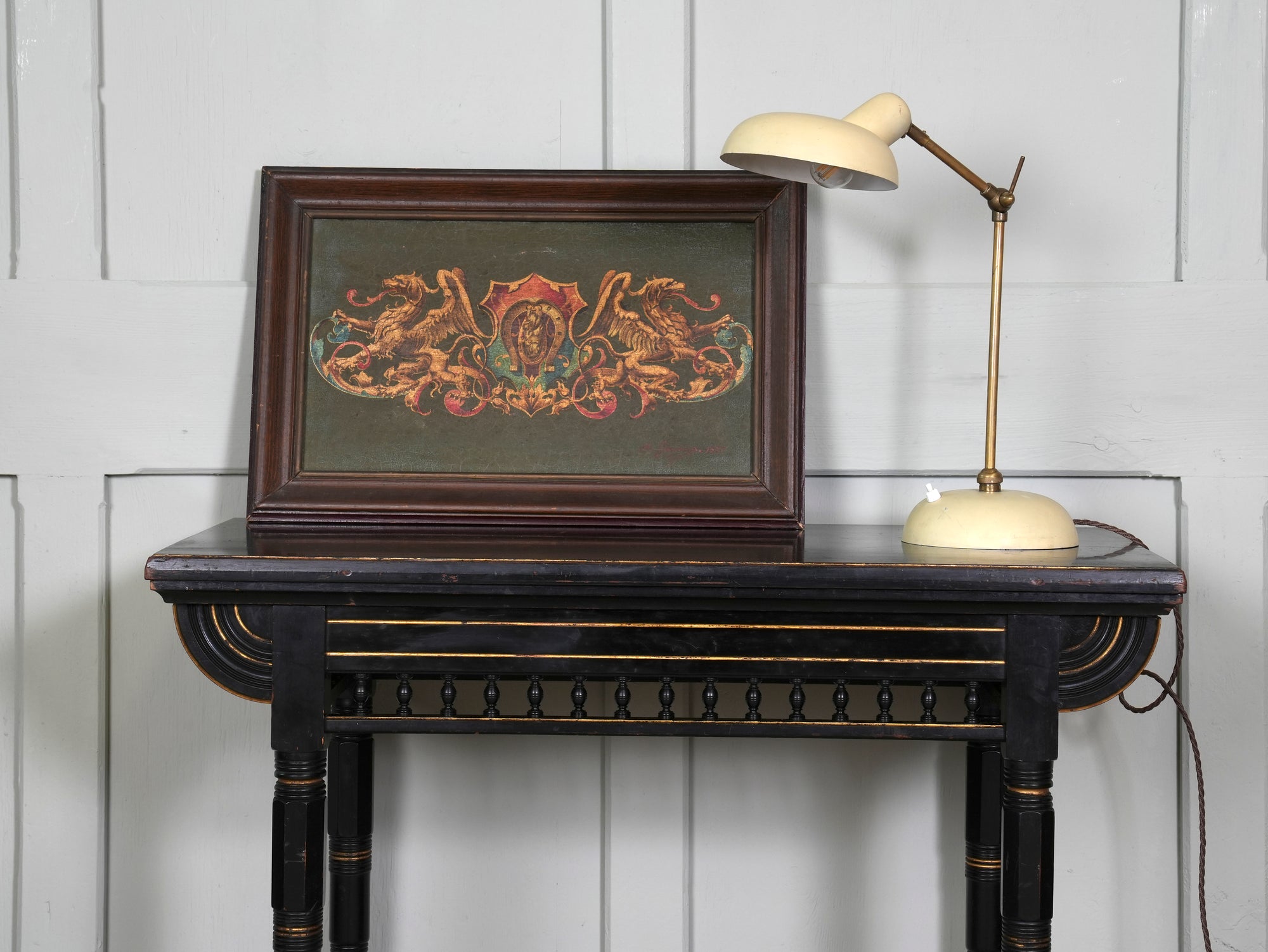 A Mid Century Italian Table Lamp