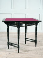 A James Shoolbred Card Table