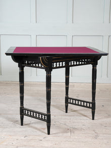 A James Shoolbred Card Table