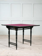 A James Shoolbred Card Table