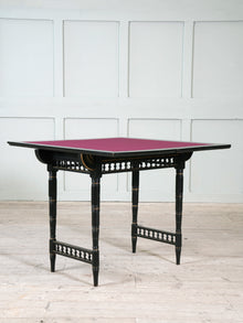 A James Shoolbred Card Table