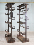 Four Steel James Gibbons Library Racking Systems