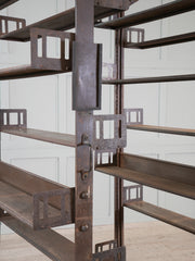 Four Steel James Gibbons Library Racking Systems