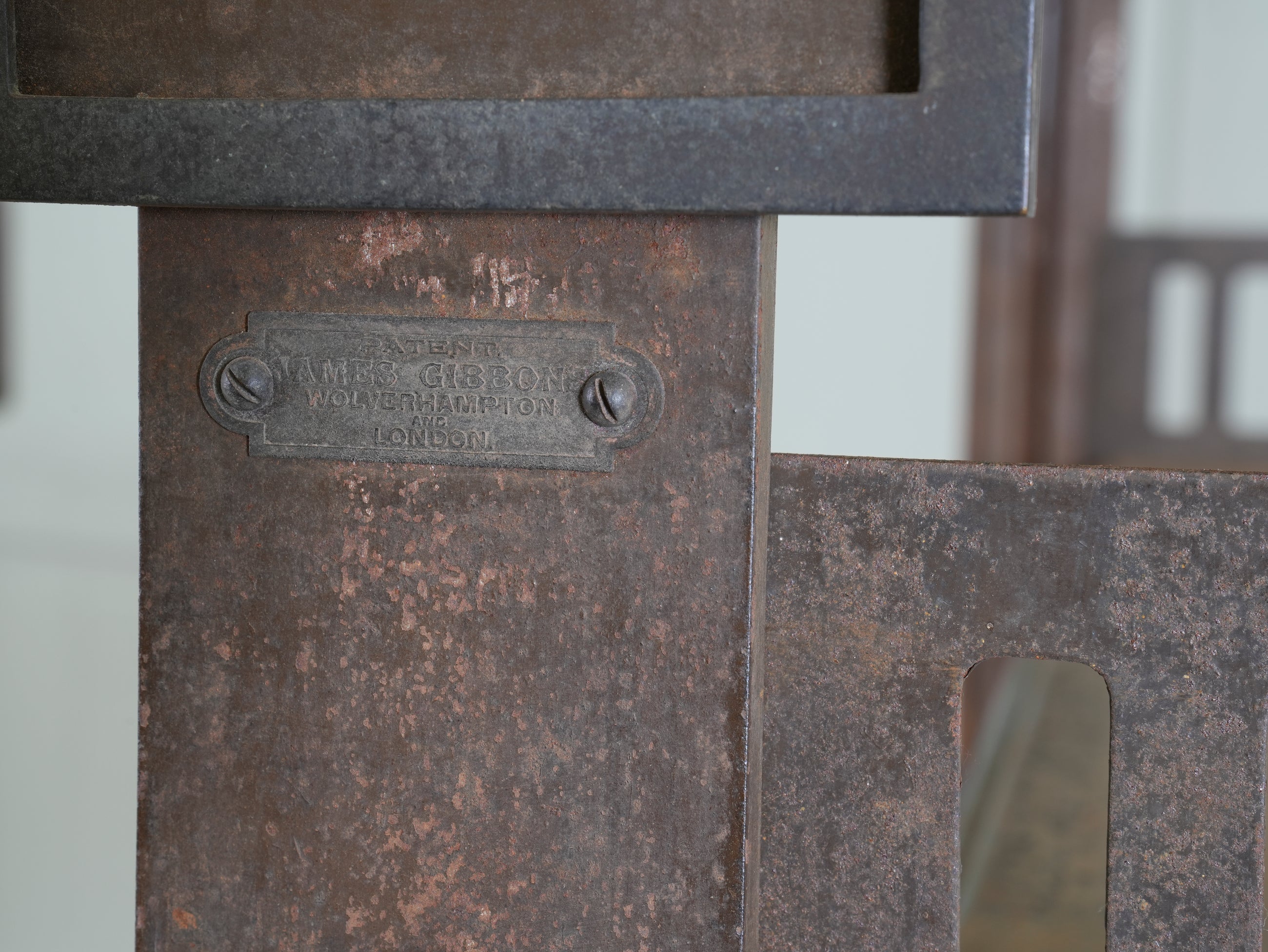 Four Steel James Gibbons Library Racking Systems