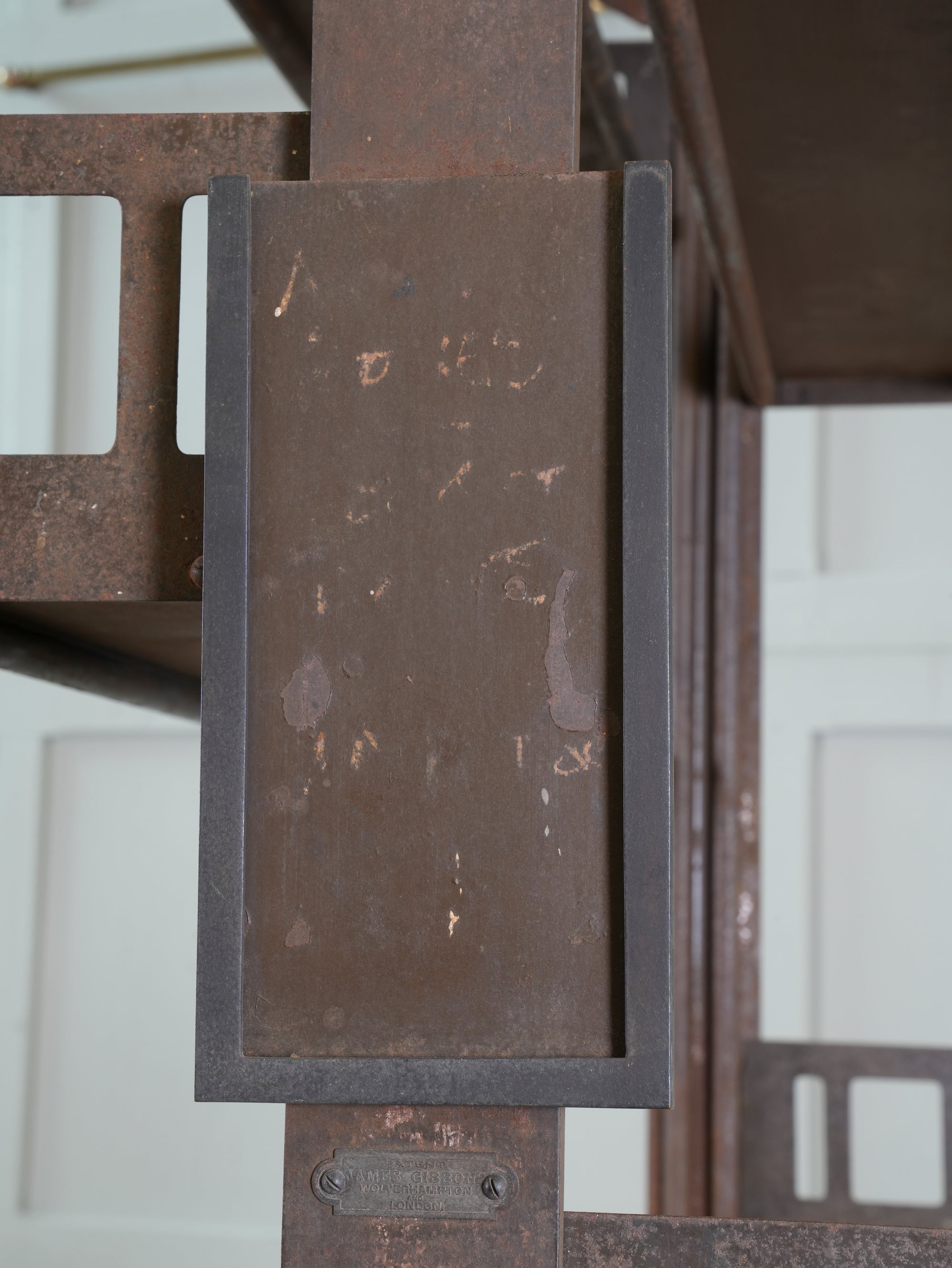 Four Steel James Gibbons Library Racking Systems