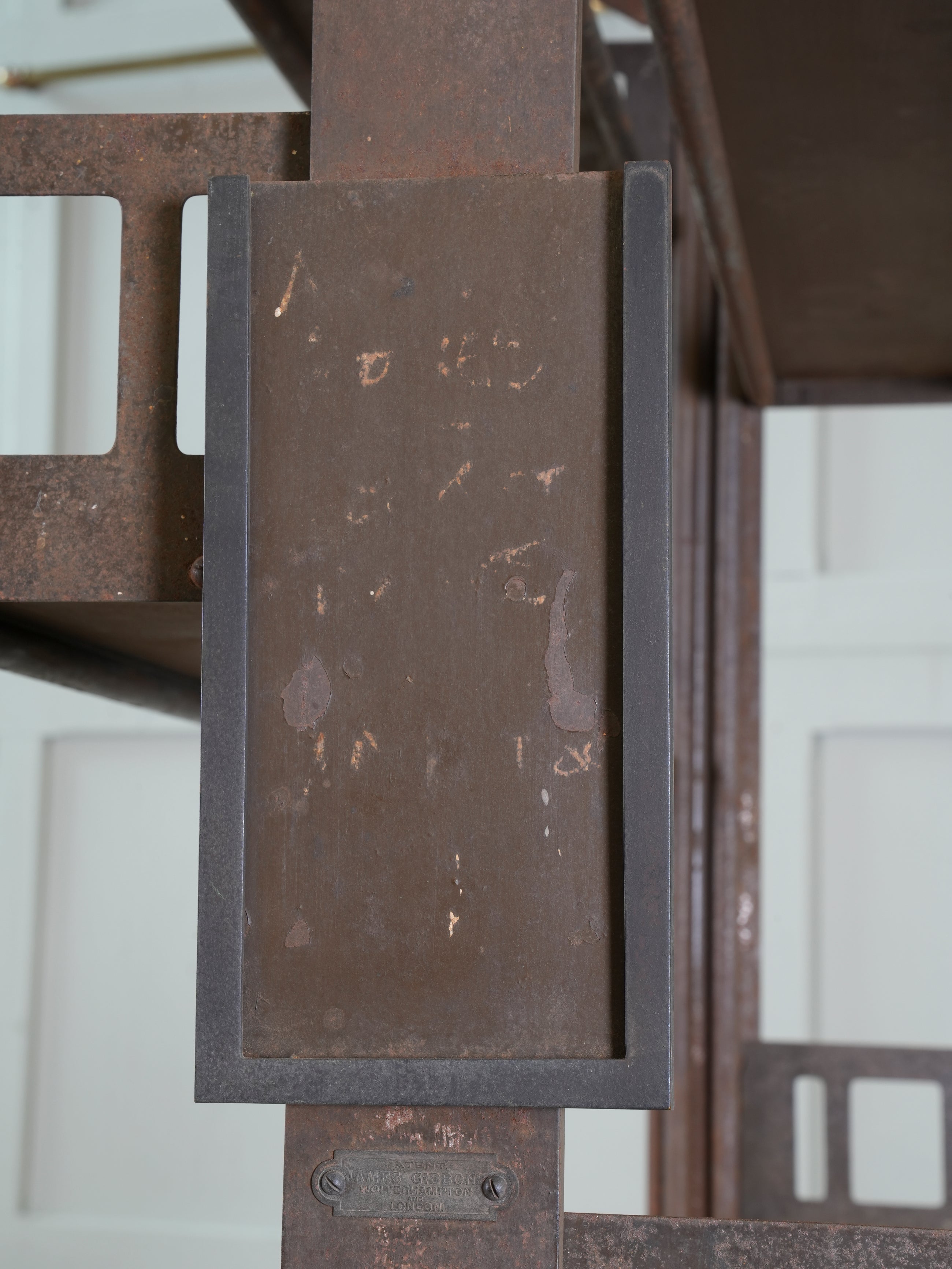 Four Steel James Gibbons Library Racking Systems