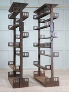 Four Steel James Gibbons Library Racking Systems