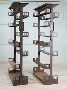 Four Steel James Gibbons Library Racking Systems