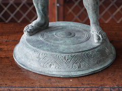 A 19th Century Bronze Of Silenus