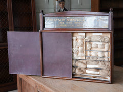 Early 20th Century Cased Linen Thread Display