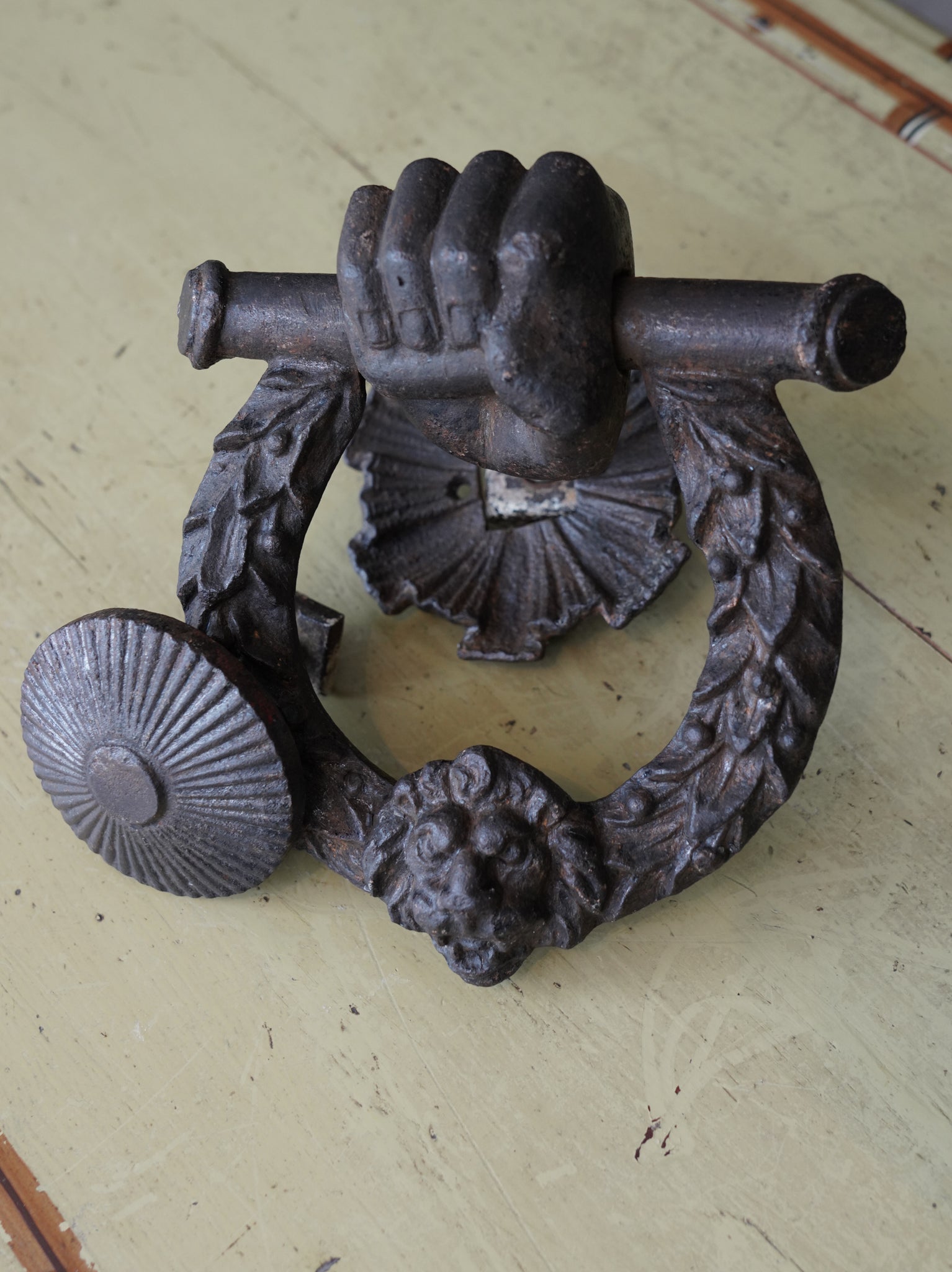 A 19th Century "Wellington" Door Knocker Drew Pritchard Ltd