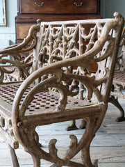 Cast Iron “Gothic” Garden Seats