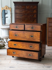 A 19th Century Campaign Chest by John Drew & Co