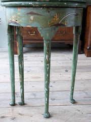 George II Chinoiserie Gate Leg Table