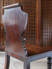 A William IV Mahogany Hall Chair