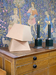 A Pair of Tole Ware Table Lamps