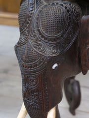 A Pair of Indian Elephant Occasional Tables