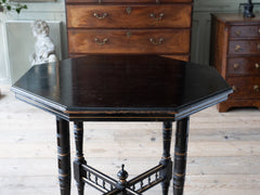 A19th Century Aesthetic Movement Centre Table