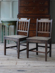 A Pair of George III Country Chairs